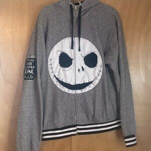 Nightmare before Christmas zip up hoodie